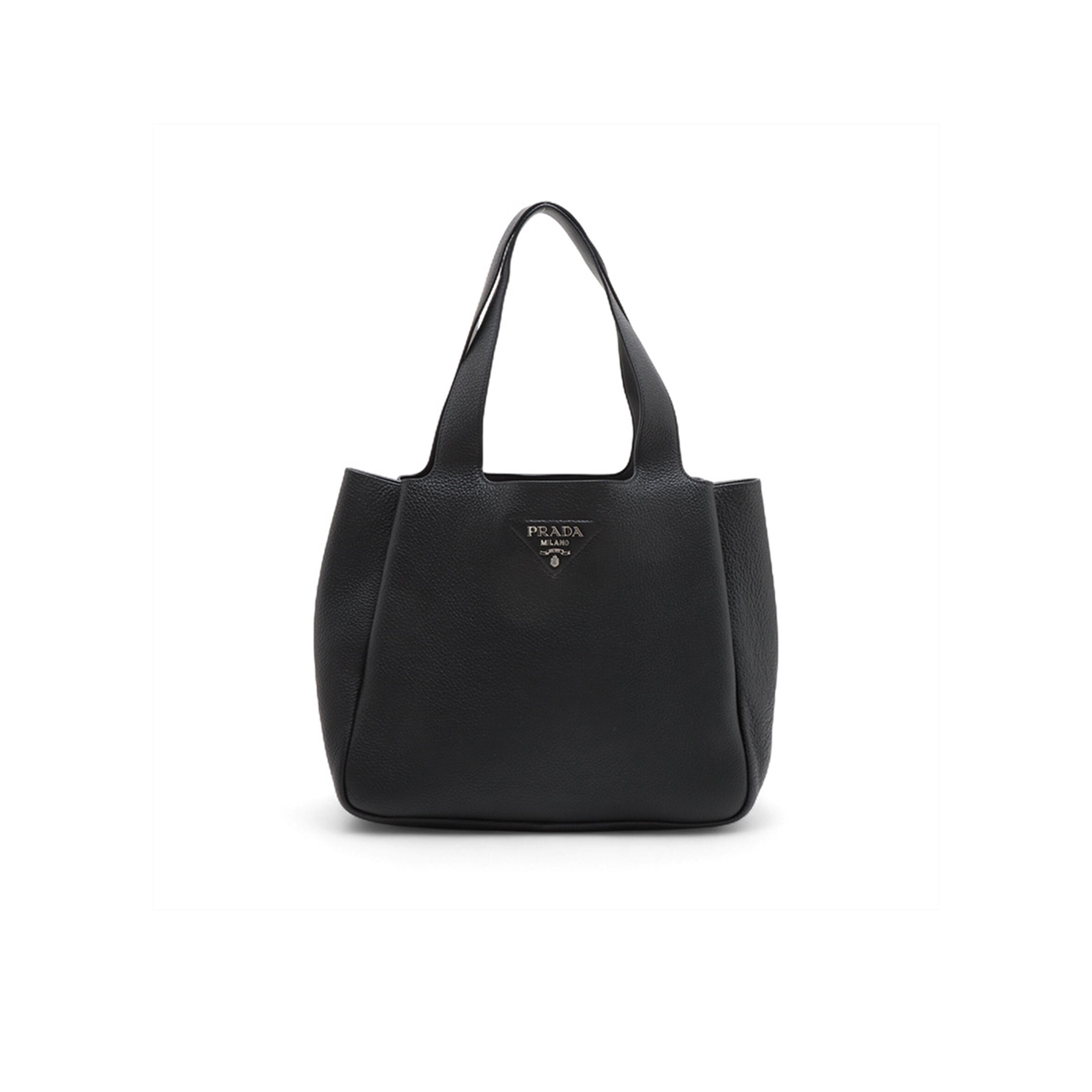 PRADA LARGE LEATHER TOTE BAG 1BG338 (32*27*14cm)